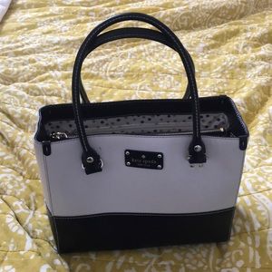 Kate Spade Black and White purse
